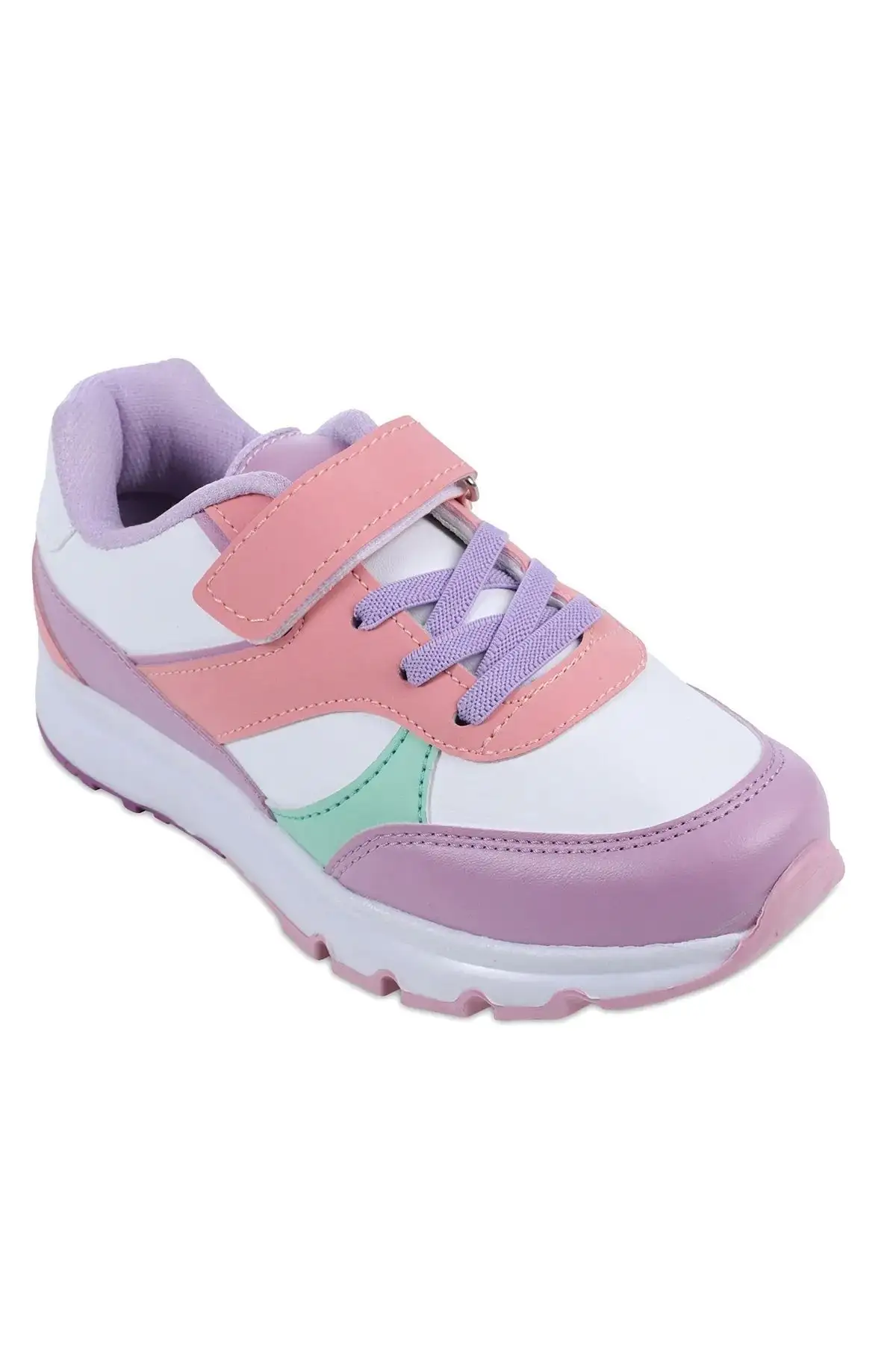 کفش دخترانه  ورزشی روزمره اورتپدیک کودک با بند چسبی، با کفی آناتومیک و انعطافپذیر، راحت و ارگونومیک - 6889 کفش دخترانه ورزشی روزمره اورتپدیک کودک با بند چسبی، با کفی آناتومیک و انعطافپذیر، راحت و ارگونومیک - 6889