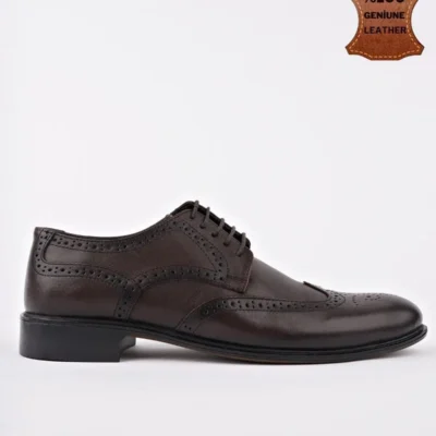 کفش رسمی مردانه H046 کلاسیک چرم طبیعی - 7021