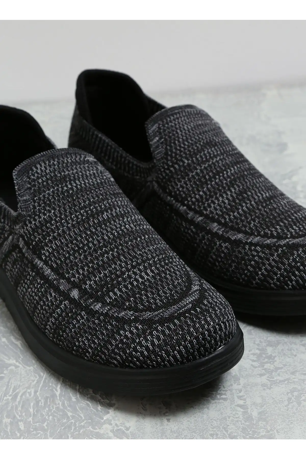 کفش روزمره مردانه    سیاه سالن - 6486 کفش روزمره مردانه سیاه سالن - 6486