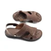 کفش سایز بزرگ مردانه صندل تمام orthopedic از چرم طبیعی - 6826