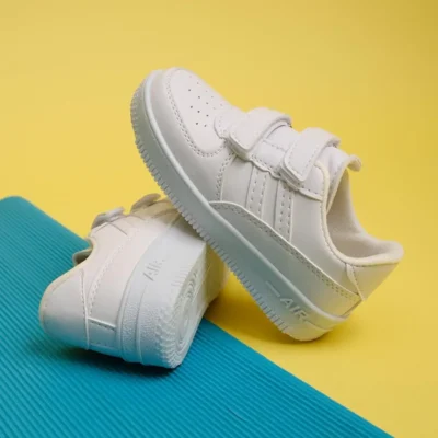 کفش دخترانه اسنیکر بچگانه و نوزاد یونیسکس ایزرا با کفی ضخیم و بنددار - 6897