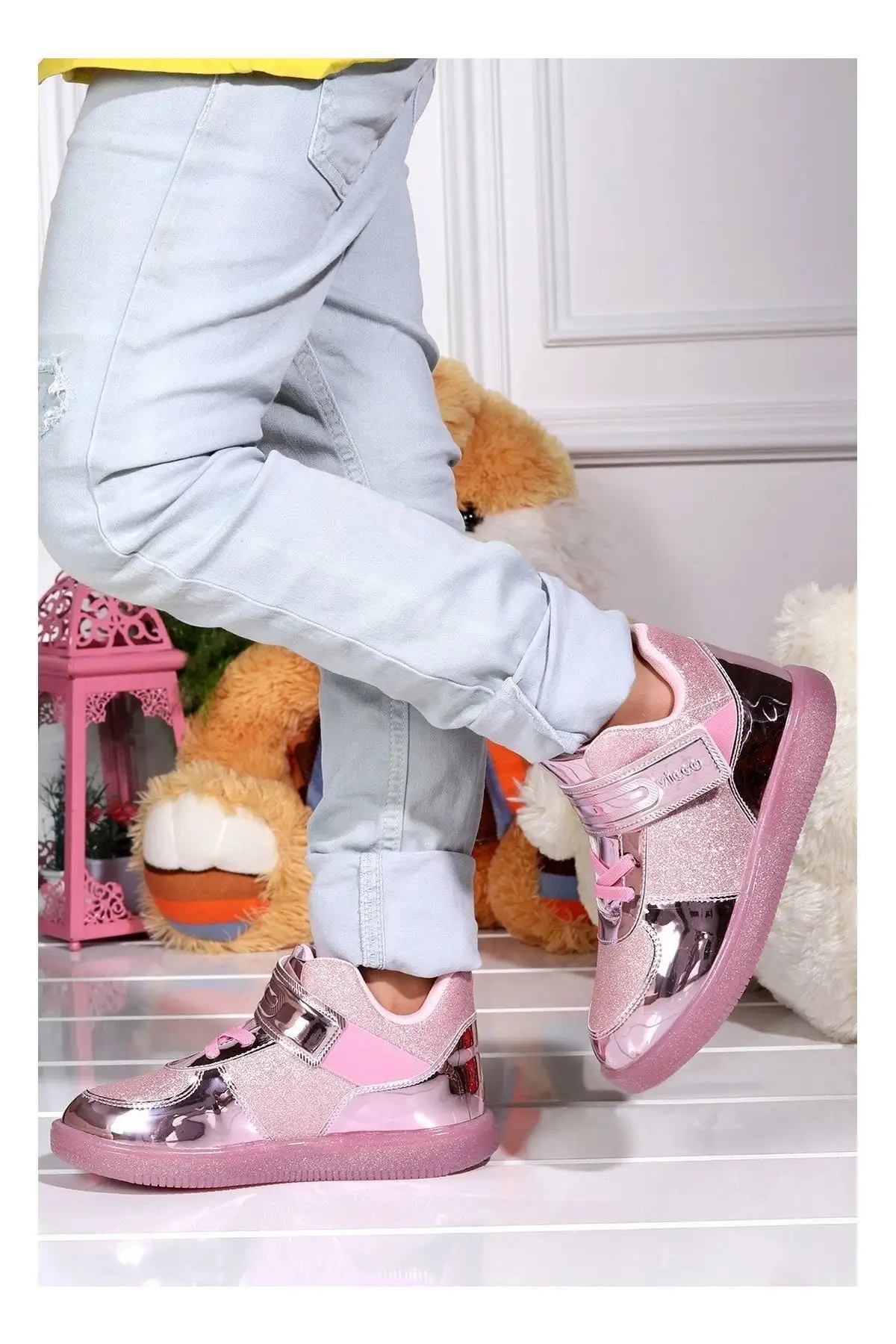 بوت بچگانه میمی بی‌به - پاتیک - چراغدار فیلتی - 6658