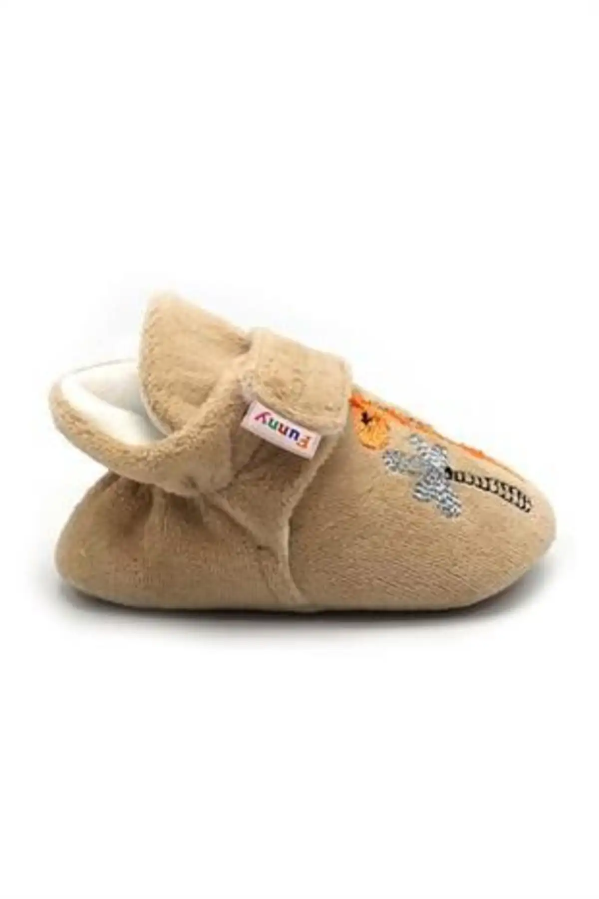 کفش نوزاد پسر پاندوف راحتی نرم با طراحی خاص و ارگونومیک، با زیرهی یهوشکی، بافت دار و ارگانیک - 6548 کفش نوزاد پسر پاندوف راحتی نرم با طراحی خاص و ارگونومیک، با زیرهی یهوشکی، بافت دار و ارگانیک - 6548