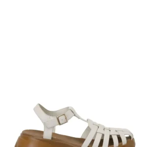 کفش صندل زنانه 4FX بیژ ورزشی ش sandal - 6076