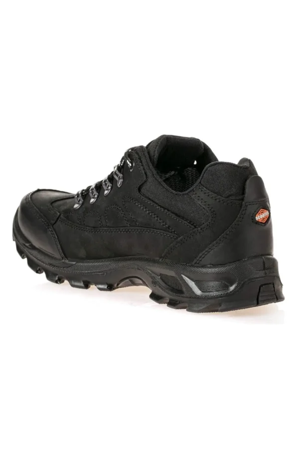 بوت مردانه کفش چرم سیاه مقاوم در برابر آب M5537CS - 6671