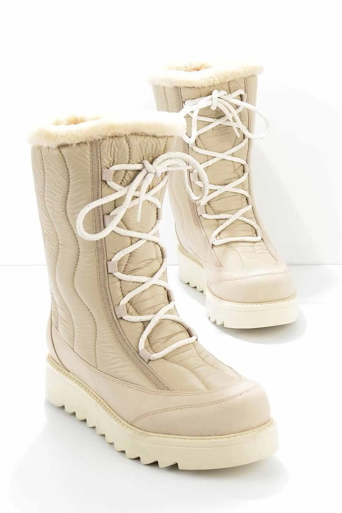 بوت و نیم بوت زنانه نیم بژ K02102270067 - 6186 بوت و نیم بوت زنانه نیم بژ K02102270067 - 6186