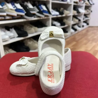 کفش دخترانه روزمره با جزئیات پاپیون، نرم و راحت با زیره orthopedic - 5846