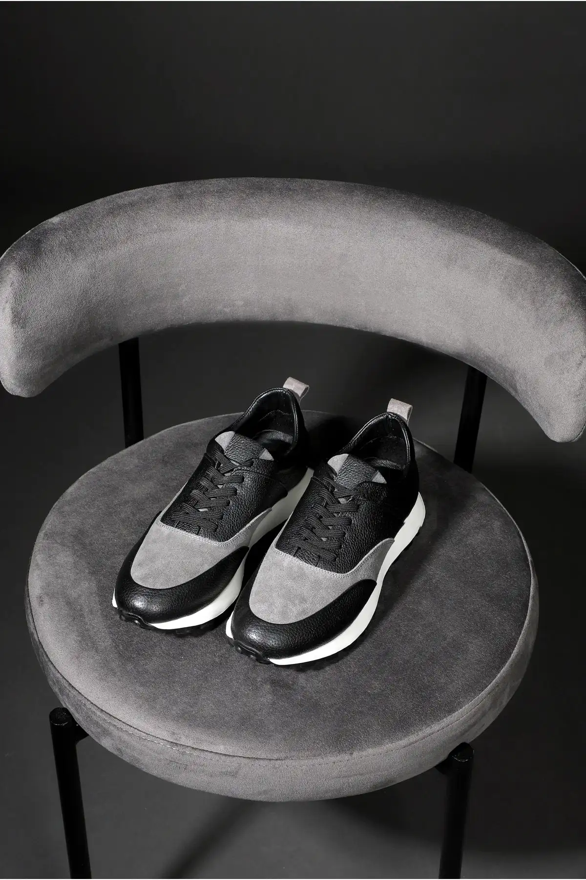 کفش روزمره مردانه ورزشی چرمی - 6481