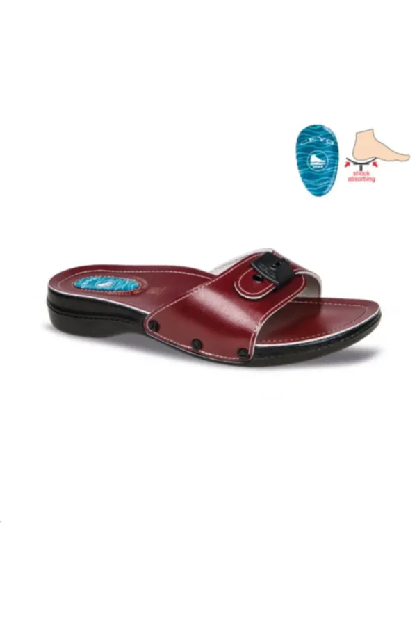 کفش راحتی خانه 6500-1 ژل زیره اضافی زنانه صندل اورتوپدیک - 6426