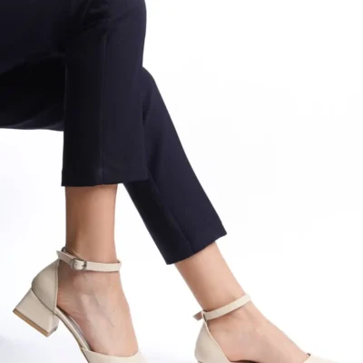 کفش اداری زنانه پاشنه کوتاه و کلفت ملویسا - 6255