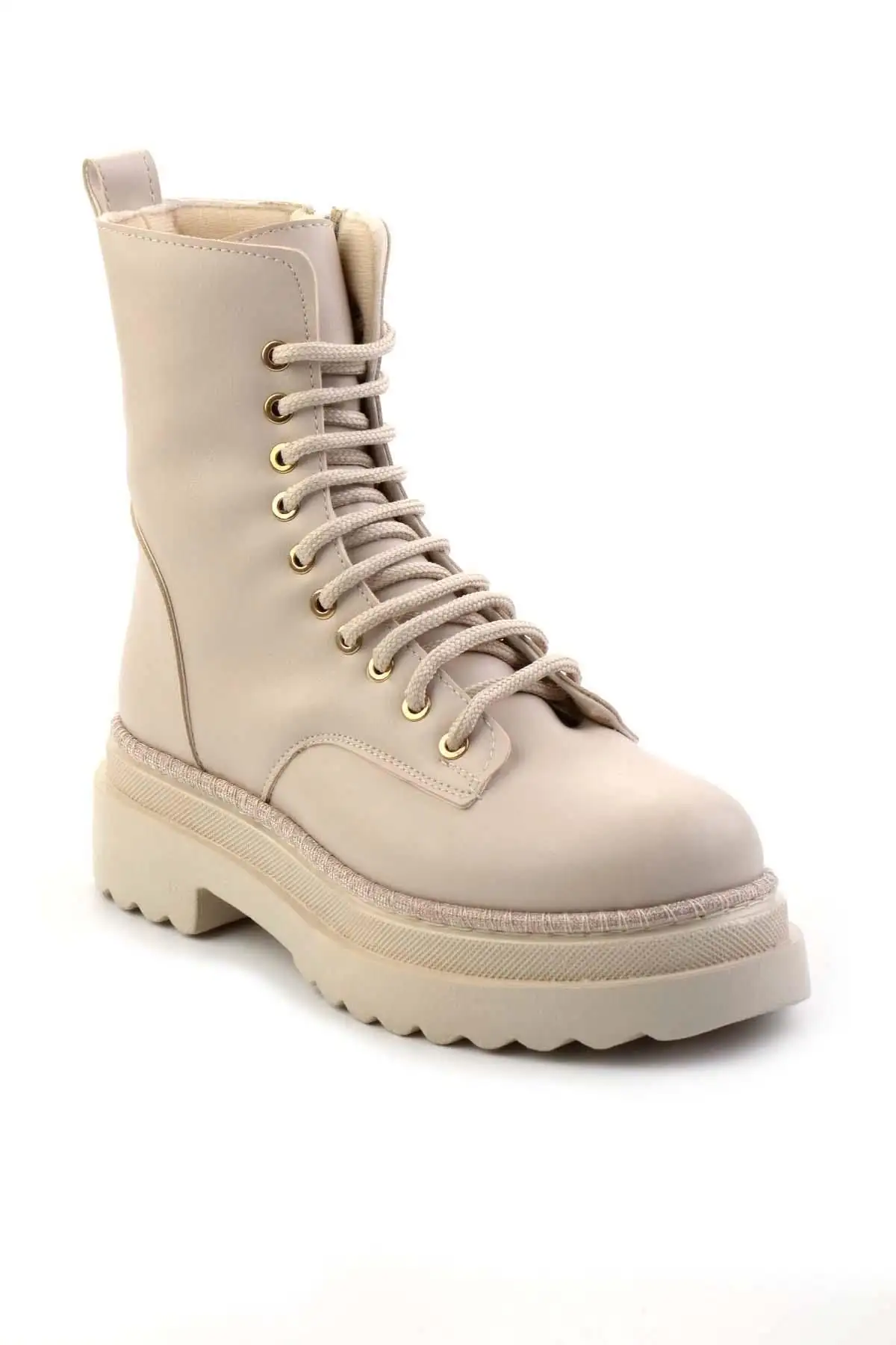 بوت و نیم‌ بوت زنانه Bot ی بژ K02377030609 - 6190