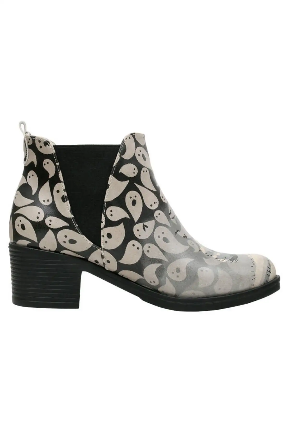 بوت و نیم بوت زنانه  مچدار  چرم گیاهی خاکستری - طراحی اسپکی تان - 6181 بوت و نیم بوت زنانه مچدار چرم گیاهی خاکستری - طراحی اسپکی تان - 6181