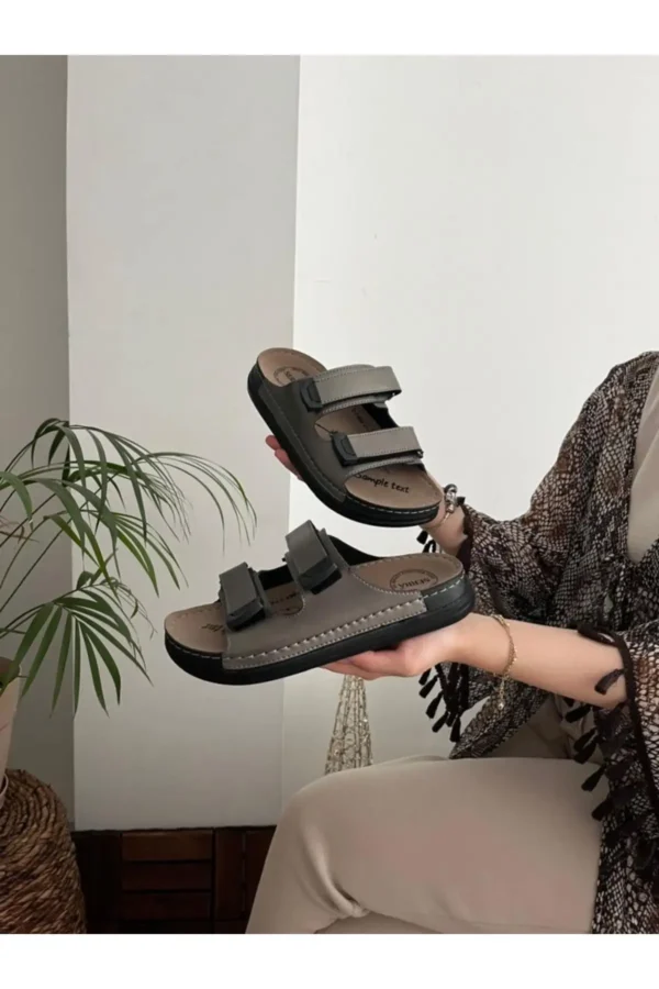 کفش راحتی خانه دمپایی طبی آناتومیک راحت با زیره ortopedik unisex برای استفاده روزمره و خیابانی - 7005