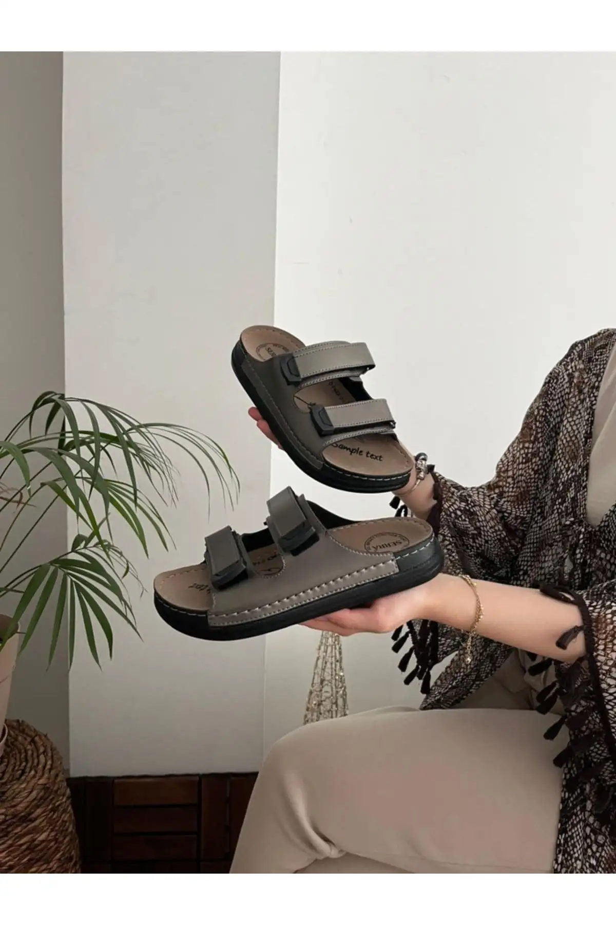 کفش راحتی خانه دمپایی طبی آناتومیک راحت با زیره ortopedik unisex برای استفاده روزمره و خیابانی - 7005 کفش راحتی خانه دمپایی طبی آناتومیک راحت با زیره ortopedik unisex برای استفاده روزمره و خیابانی - 7005