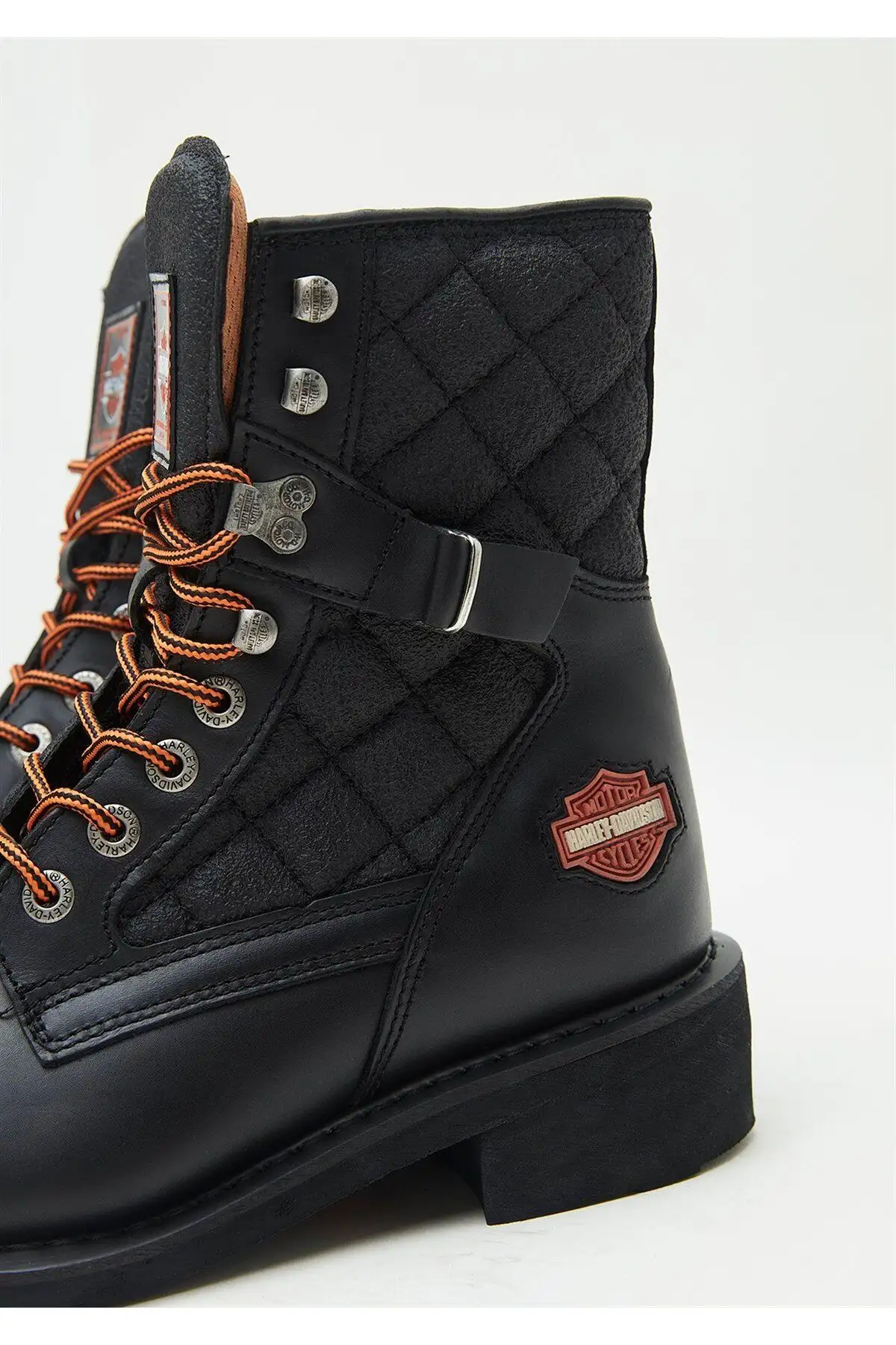 بوت مردانه چکمه چرم مشکی  نیو ورکر - 5607 بوت مردانه چکمه چرم مشکی نیو ورکر - 5607