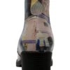 بوت و نیم‌ بوت زنانه چکمه بیکتی گان با چرم مصنعی چند رنگ - طراحی برن - 6700