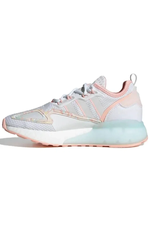 کفش ورزشی پیاده‌روی مردانه و زنانه Zx 2 K Boost رنگ کرم - 7092