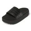 کفش راحتی خانه صندل پلتفرم زنانه مشکی مدل Hq6179-adilette - 5920