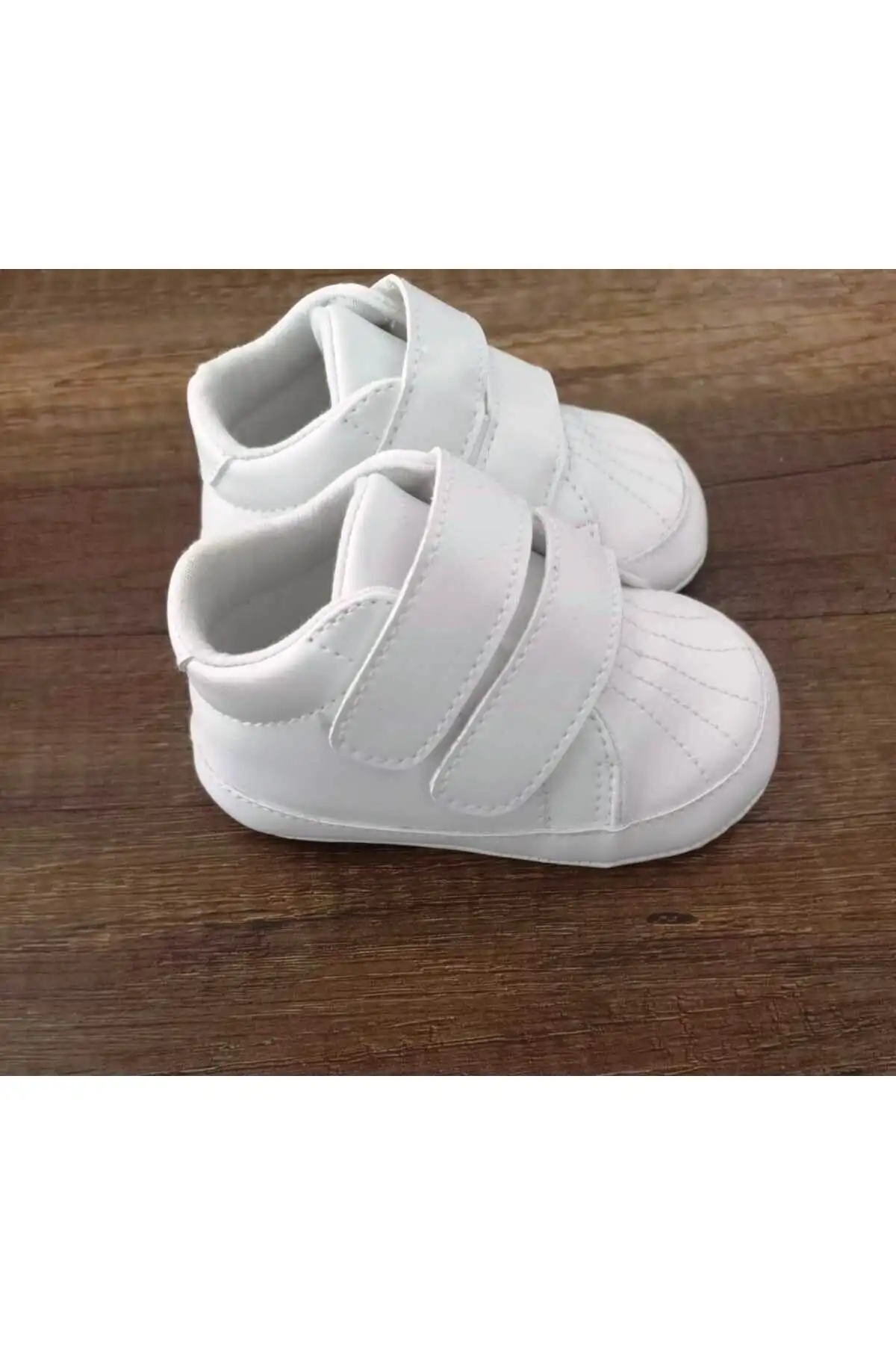 کفش نوزاد پسر ورزشی سفید بچگانه - 6578