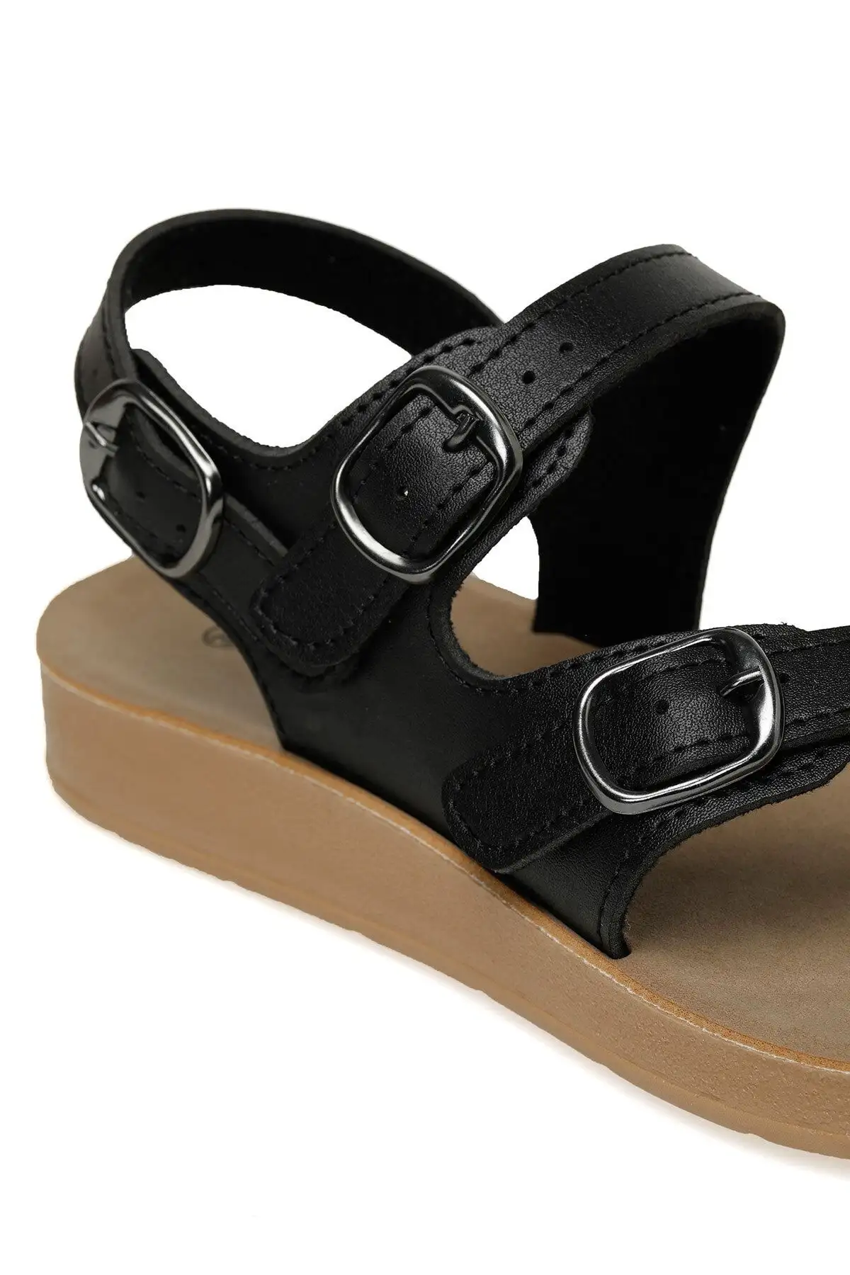 کفش صندل زنانه سندل راحتی سیاه رنگ مدل 158657.z3fx - 6079