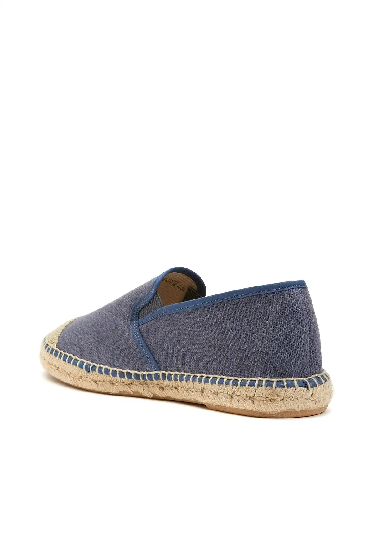 کفش روزمره مردانه اسپادریل کتان آبی - 6399 کفش روزمره مردانه اسپادریل کتان آبی - 6399