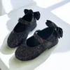 کفش دخترانه باله بنددار - 5849