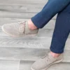 کفش روزمره مردانه 1. چرمی اصل 2. 3. تابستانی 4. لوفر به رنگ بژ - 6483