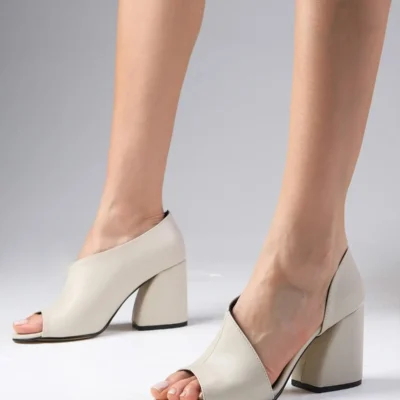 کفش پاشنه‌ بلند زنانه دار رنگی اوا - 6318