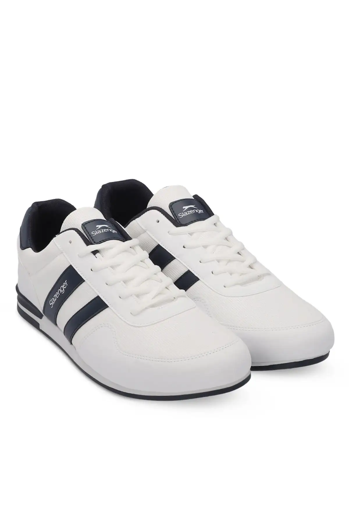 کفش سایز بزرگ مردانه  اسنیکر  اومگا در   رنگ سفید / سرمهای - 6207 کفش سایز بزرگ مردانه اسنیکر اومگا در رنگ سفید / سرمهای - 6207