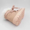 بوت بچگانه کفش روزمره زمستانی کفی پشمی دخترانه کپا با زیپ - 6153