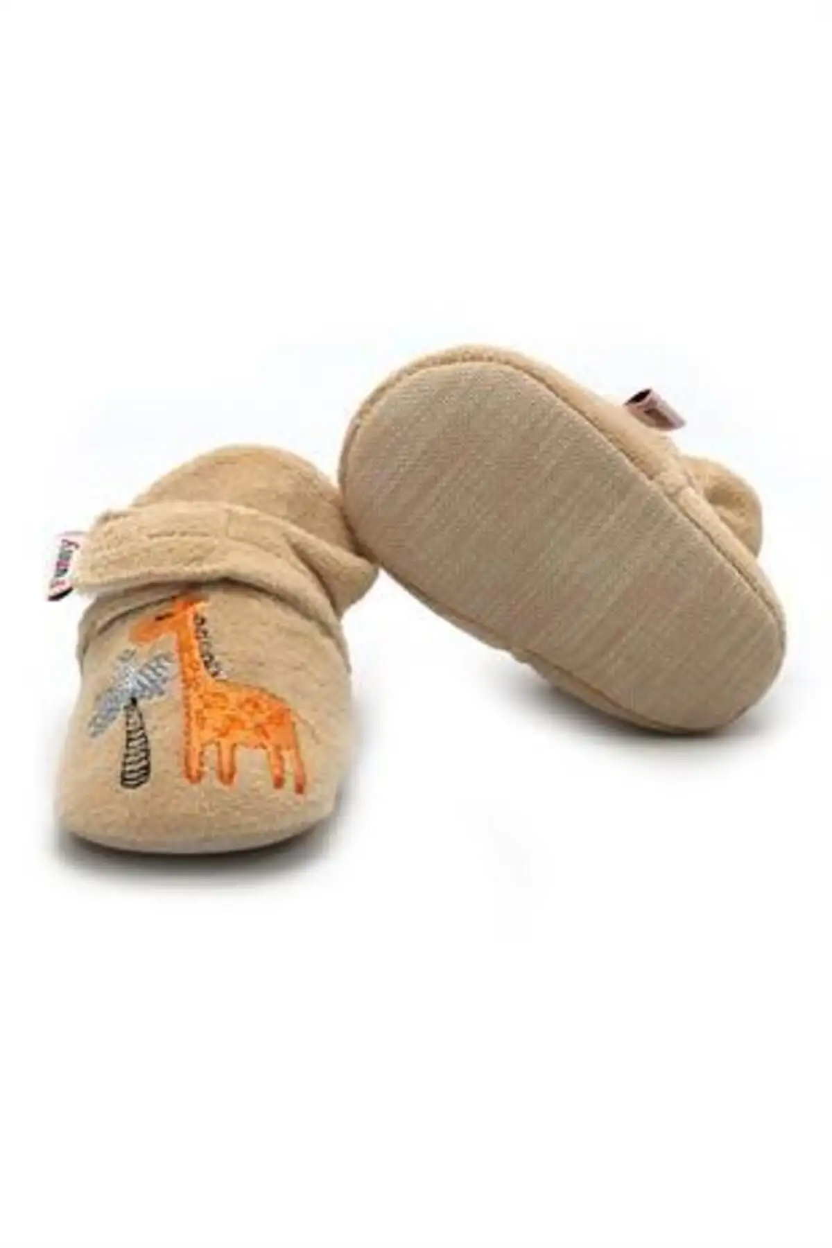 کفش نوزاد پسر پاندوف راحتی نرم با طراحی خاص و ارگونومیک، با زیرهی یهوشکی، بافت دار و ارگانیک - 6548 کفش نوزاد پسر پاندوف راحتی نرم با طراحی خاص و ارگونومیک، با زیرهی یهوشکی، بافت دار و ارگانیک - 6548