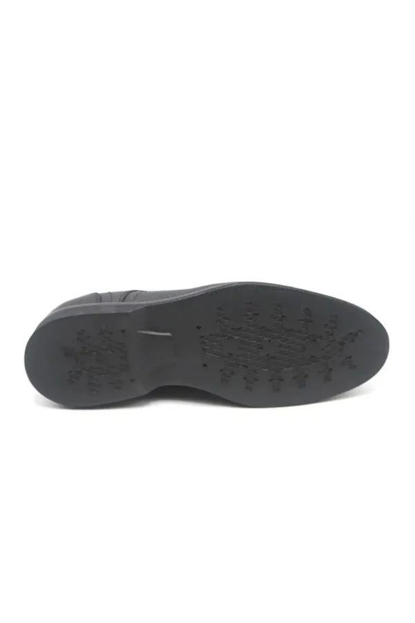 کفش رسمی مردانه کلاسیک مشکی از چرم طبیعی با زیره EVA - 6953