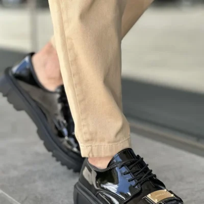 کفش رسمی مردانه CH2402 RST مشکی - 5989