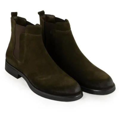 بوت مردانه چرم - 6169