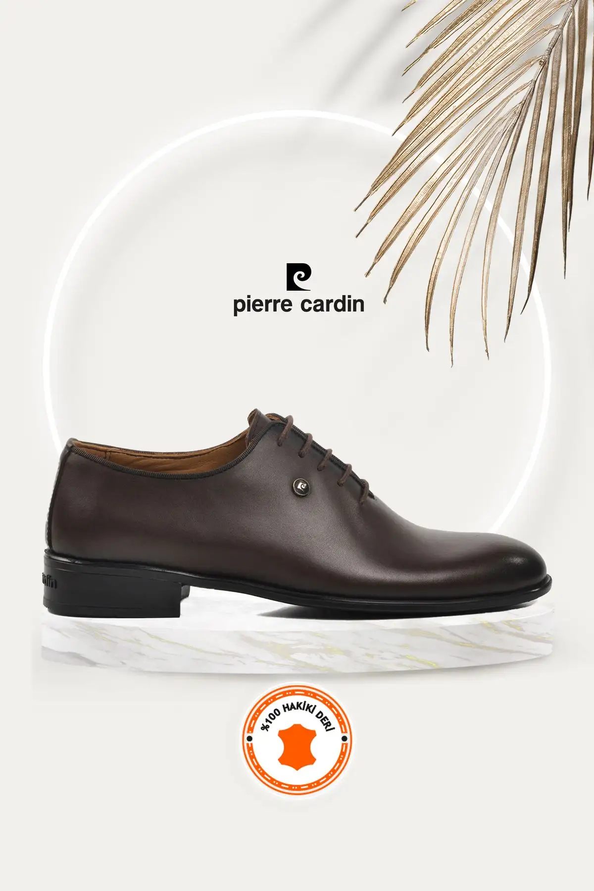 کفش رسمی مردانه 70259 کلاسیک چرم طبیعی قهوه‌ای - 6376