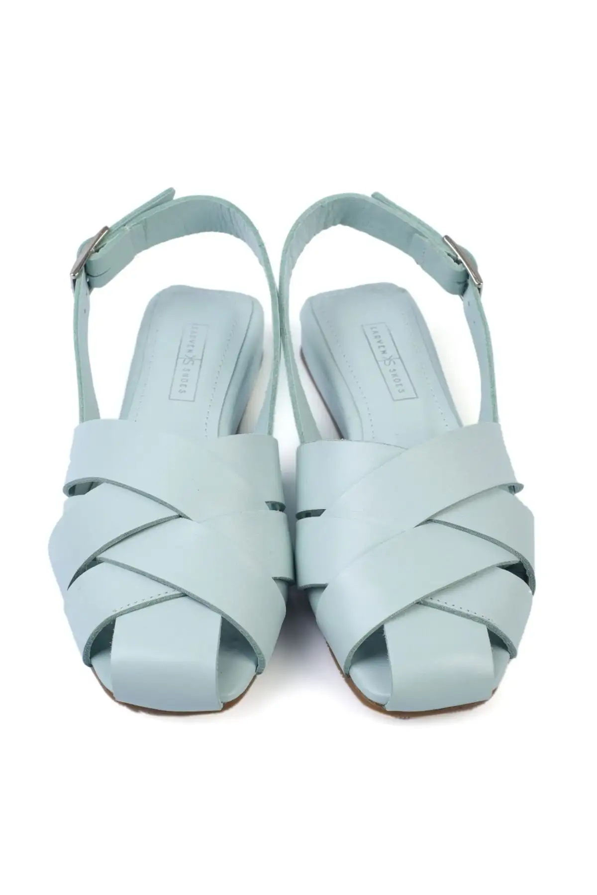 کفش صندل زنانه چرمی با کیفیت رنگ آبی-سبز 66 - 7057 کفش صندل زنانه چرمی با کیفیت رنگ آبی-سبز 66 - 7057