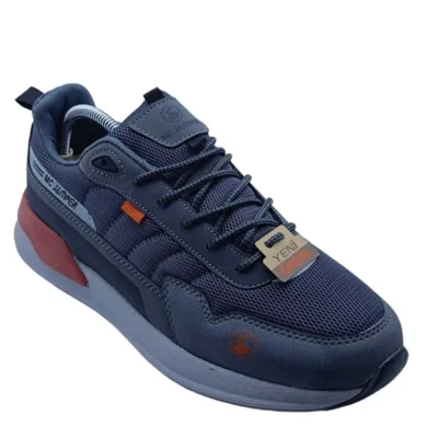 کفش سایز بزرگ مردانه ورزشی راحت با کفی ضخیم و تمام اورتپدی - 5658