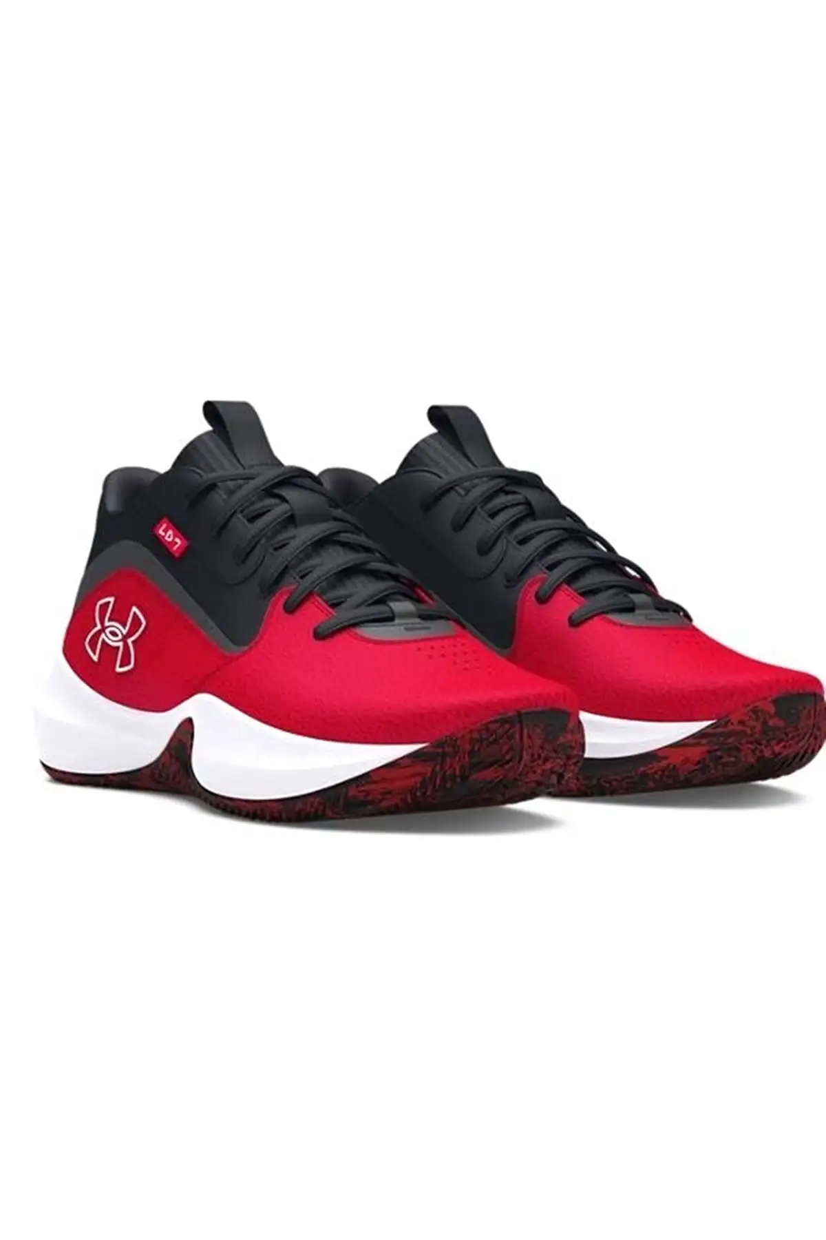 کفش بسکتبال   مردانه قفل 7 رنگ قرمز مدل 3028512-600 - 6273 کفش بسکتبال مردانه قفل 7 رنگ قرمز مدل 3028512-600 - 6273