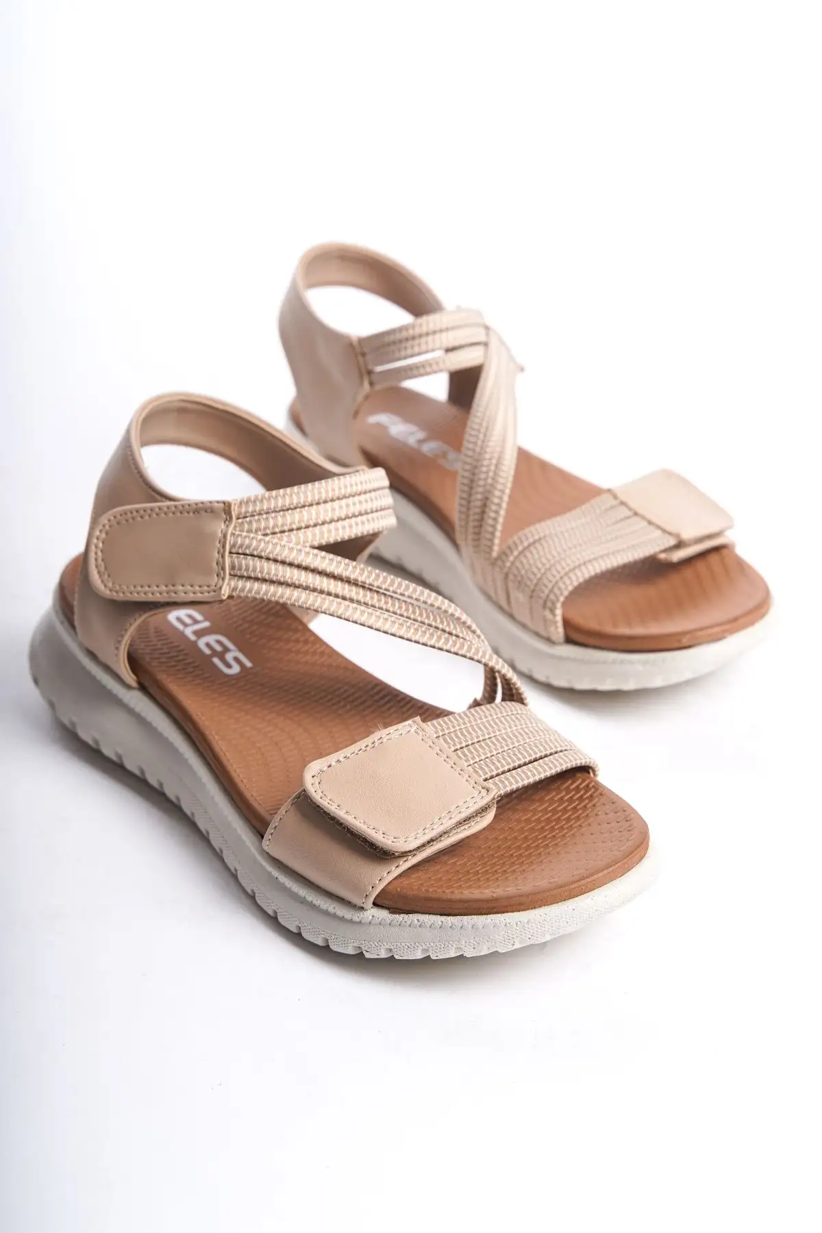 کفش صندل زنانه سندل اورتپدیک روزمره  گارانتی دار D458 - 6415 کفش صندل زنانه سندل اورتپدیک روزمره گارانتی دار D458 - 6415