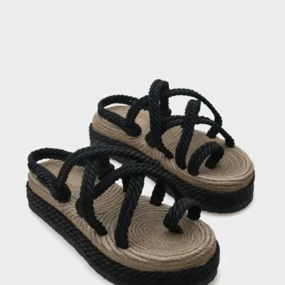 کفش صندل زنانه پاشنه دار پرکن ایوندن - 7048