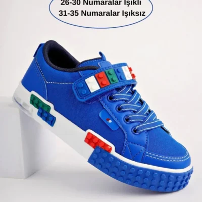 کفش پسرانه ورزشی بچه‌گانه اورتودیک با بند و چسب سونیک گارانتی‌دار - 5771