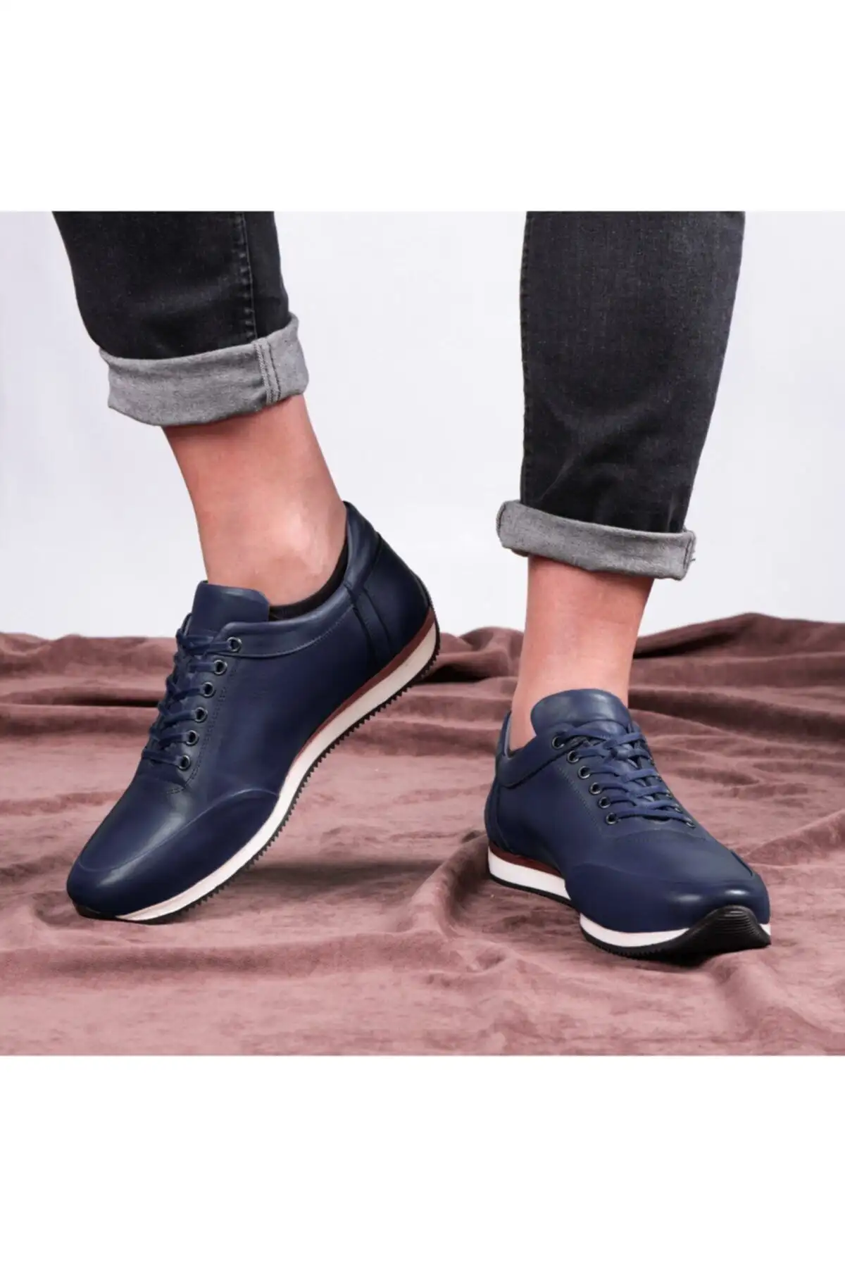 کفش سایز بزرگ مردانه  روزمره  راحتی،  کژوال،  ۱۰۰% چرم، مناسب برای چهار فصل - 5675 کفش سایز بزرگ مردانه روزمره راحتی، کژوال، ۱۰۰% چرم، مناسب برای چهار فصل - 5675