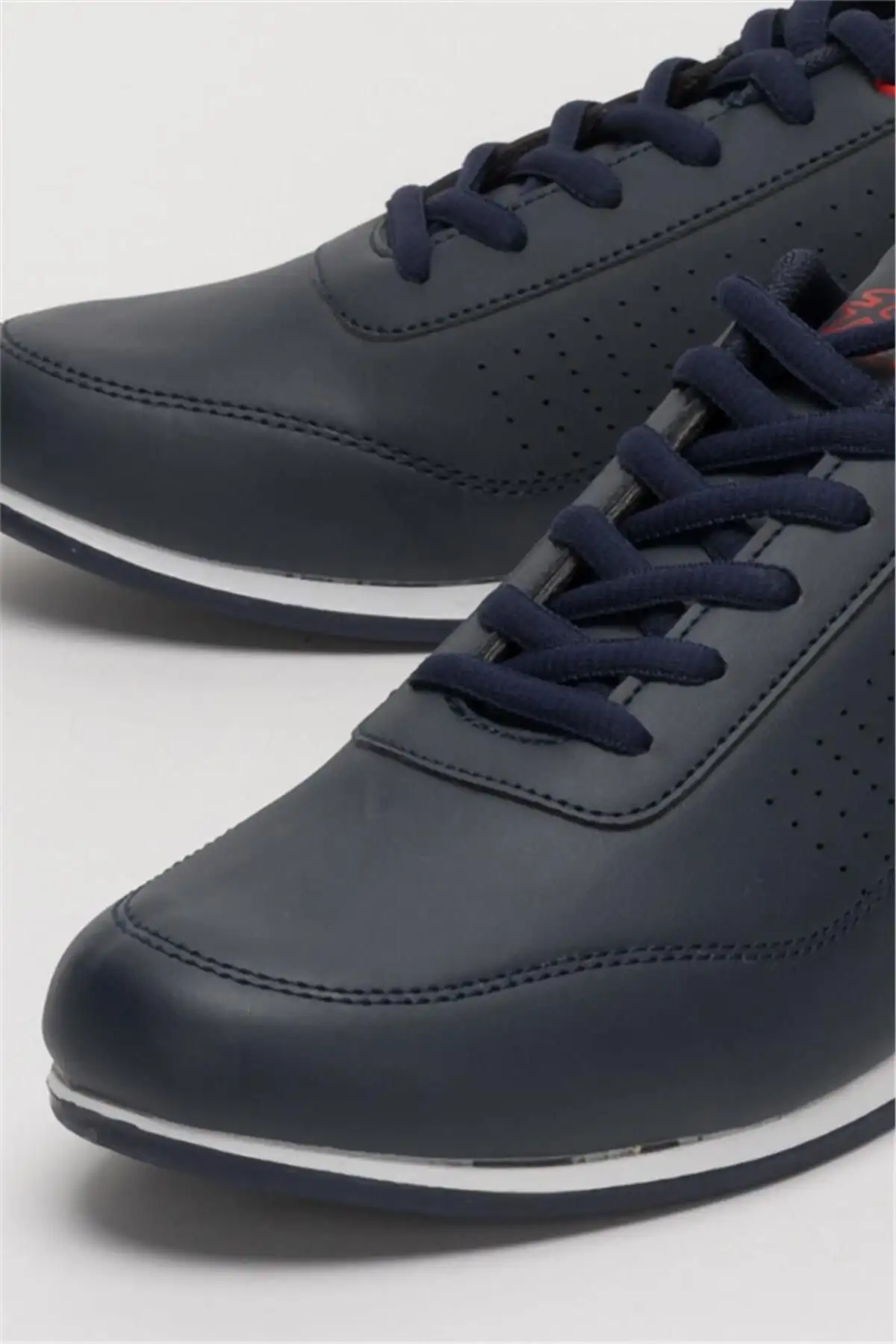 کفش ورزشی روزمره مردانه مشکی سرمه‌ای - 5532