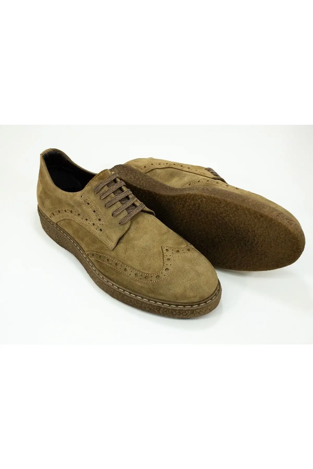 کفش رسمی مردانه  روزمره  چرم طبیعی رنگ قهوهای روشن - 5999 کفش رسمی مردانه روزمره چرم طبیعی رنگ قهوهای روشن - 5999