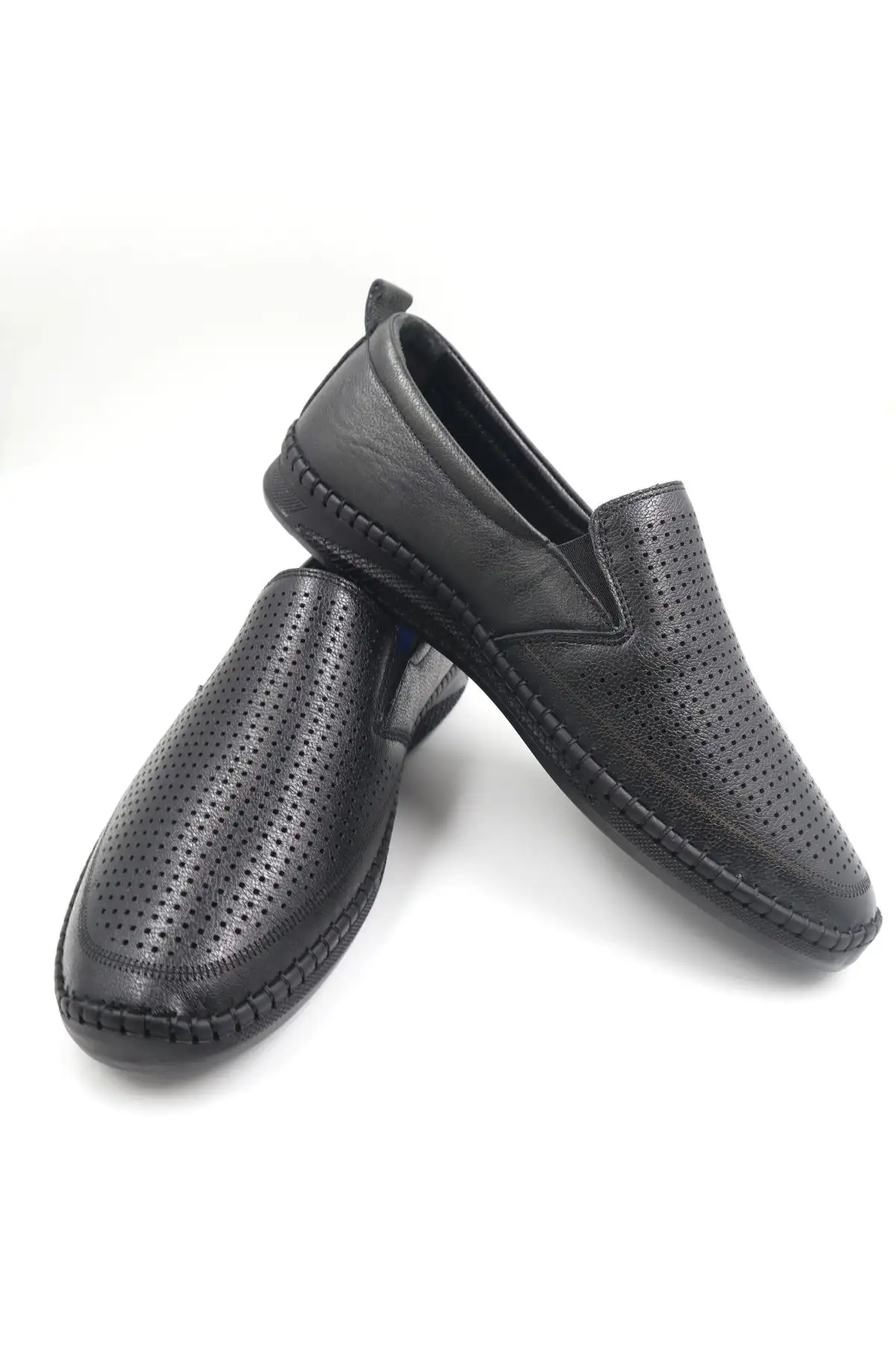 کفش رسمی مردانه  روزمره  داخلی و خارجی از جنس چرم طبیعی فوقالعاده سبک و راحت کاملاً اورتوپدیک با ژل - 6001 کفش رسمی مردانه روزمره داخلی و خارجی از جنس چرم طبیعی فوقالعاده سبک و راحت کاملاً اورتوپدیک با ژل - 6001