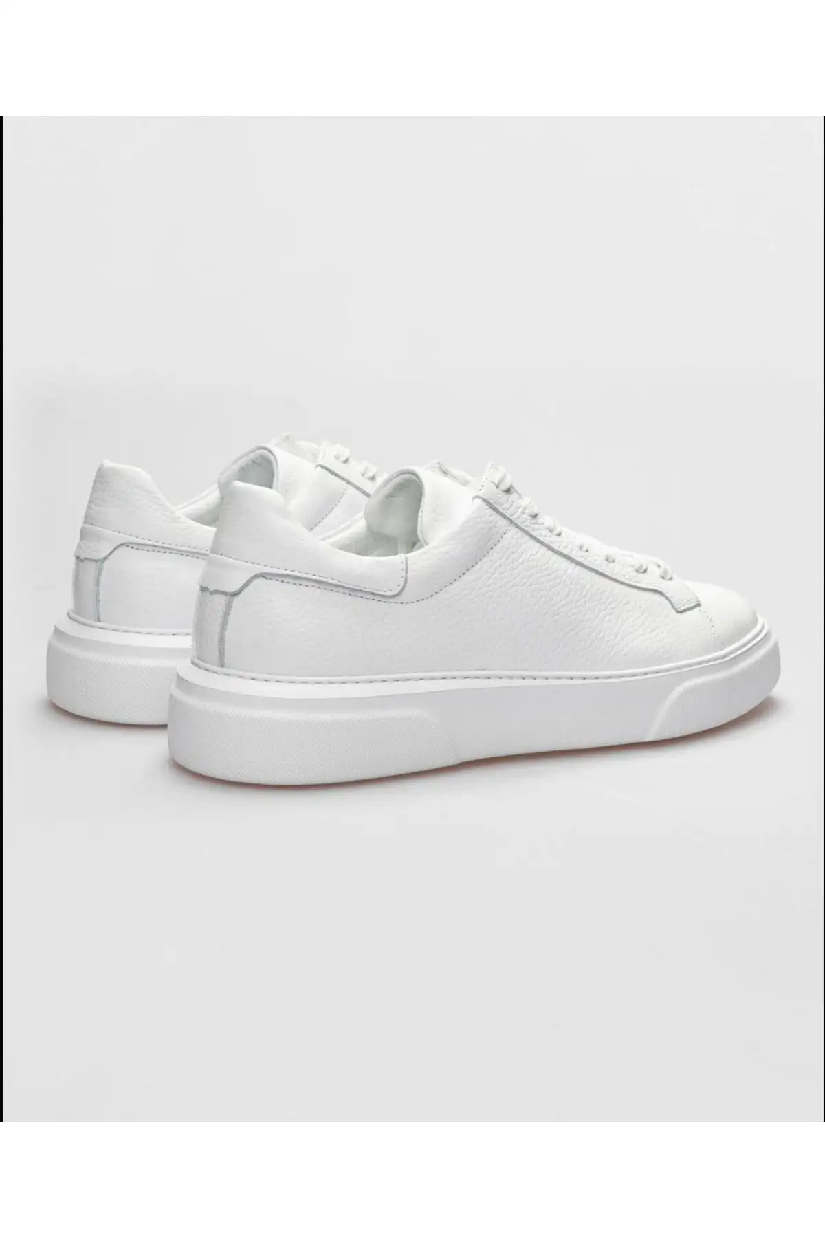 کفش روزمره مردانه    فوق العاده راحت از چرم طبیعی %100 سفید مدل LUASS25AL0040 - 6382 کفش روزمره مردانه فوق العاده راحت از چرم طبیعی 0 سفید مدل LUASS25AL0040 - 6382