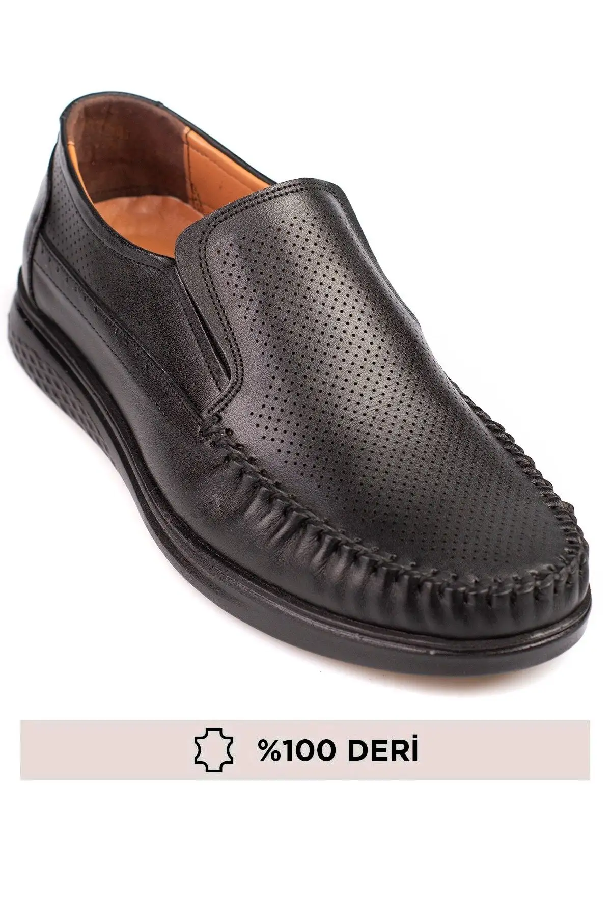 کفش رسمی مردانه   تمام آناتومیک و اورتوپدیک از چرم طبیعی، مخصوص تابستان، با رویه و زیره چرم - 5933 کفش رسمی مردانه تمام آناتومیک و اورتوپدیک از چرم طبیعی، مخصوص تابستان، با رویه و زیره چرم - 5933