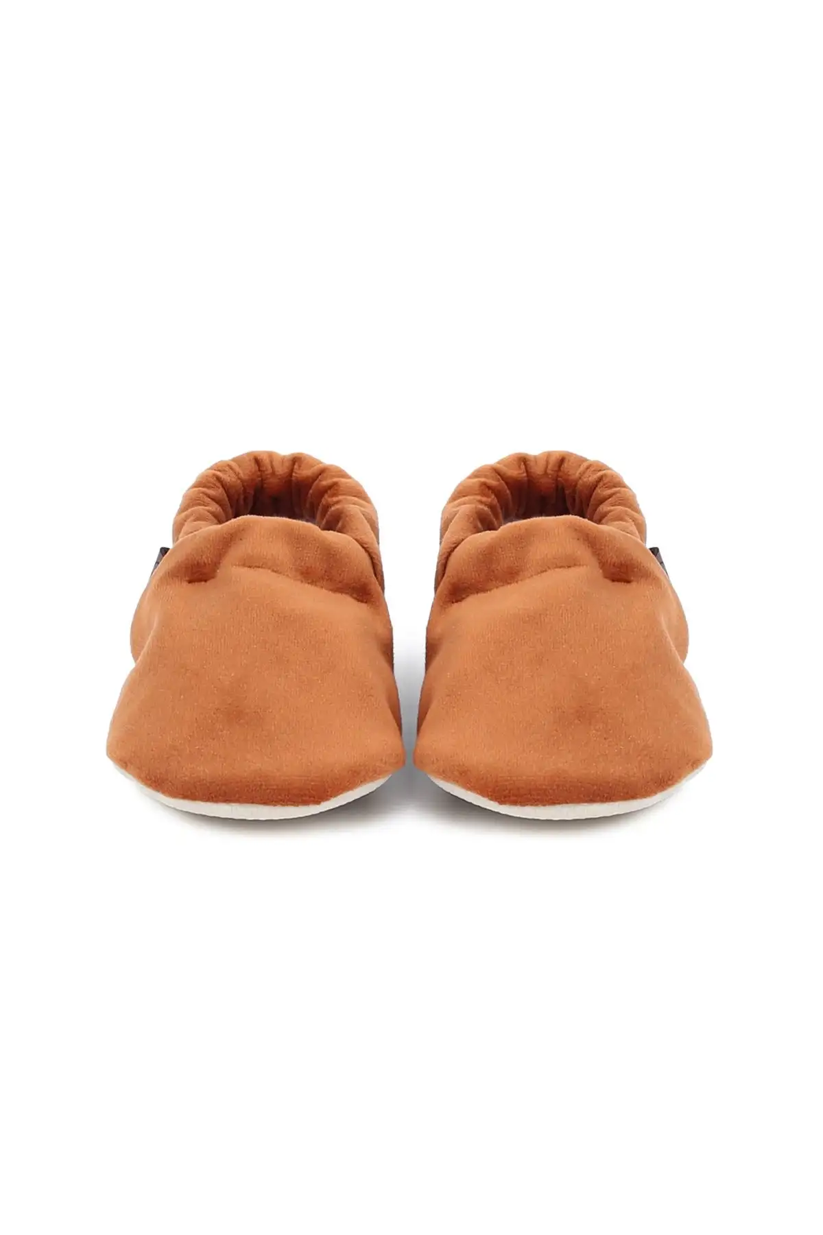کفش نوزاد پسر پاپوش  کارامل کادفه - 6556 کفش نوزاد پسر پاپوش کارامل کادفه - 6556
