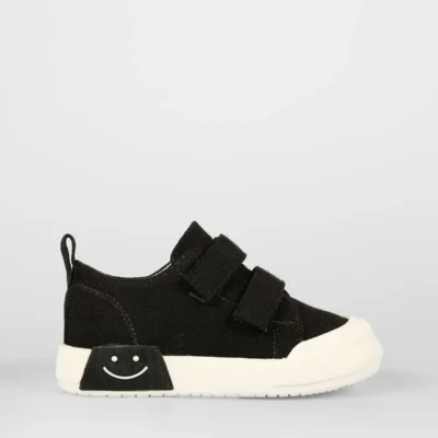 کفش دخترانه ورزشی مشکی و پسرانه‌ با نور لوفی برای سنین پیش‌دبستانی - 6890