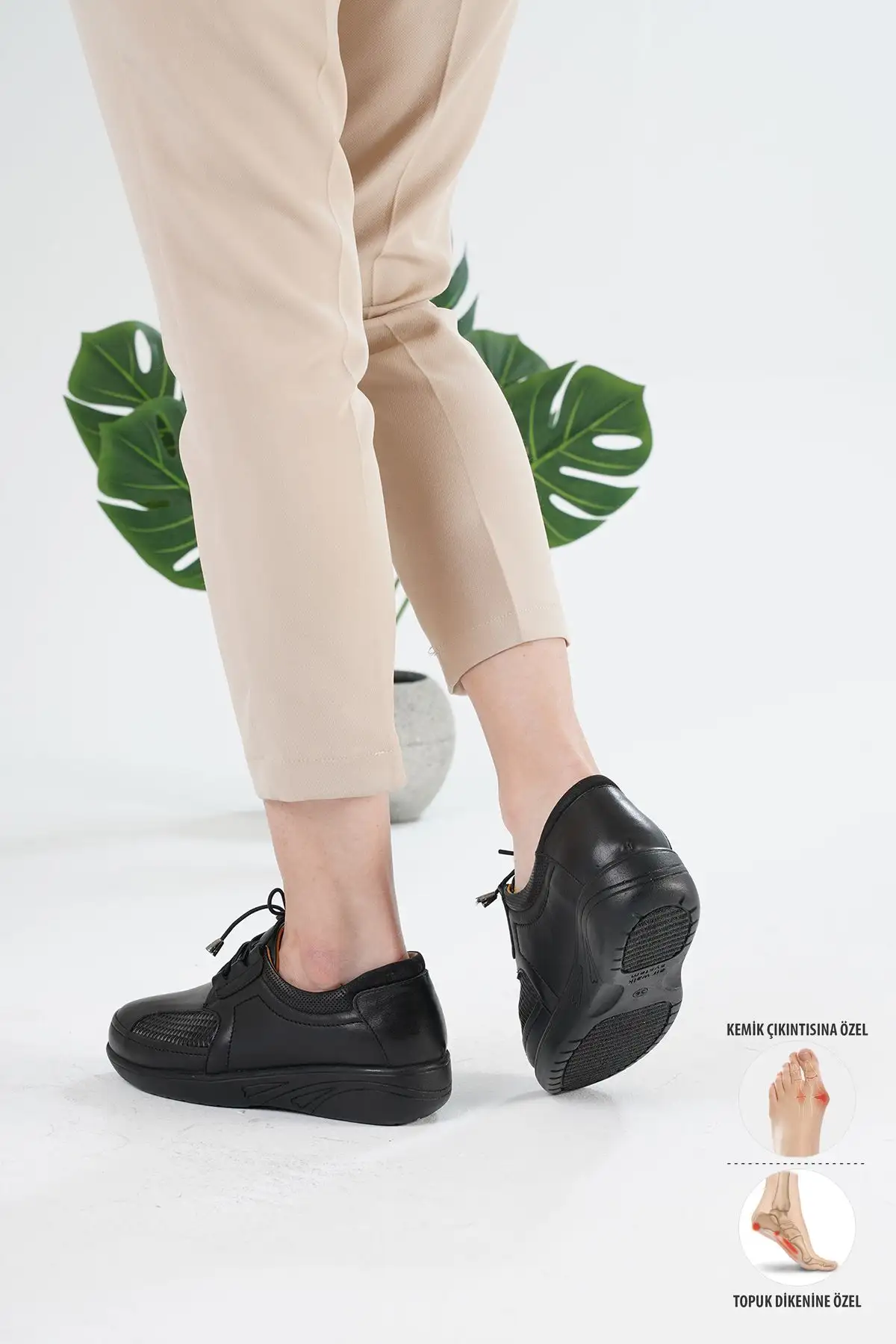 کفش ورزشی روزمره "دمپایی و  مناسب برای پاشنههای برجسته و استخوانهای بیرون زده برای پاهای پهن" - 5547 کفش ورزشی روزمره "دمپایی و مناسب برای پاشنههای برجسته و استخوانهای بیرون زده برای پاهای پهن" - 5547